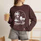 Beach Life Crewneck Sweatshirt