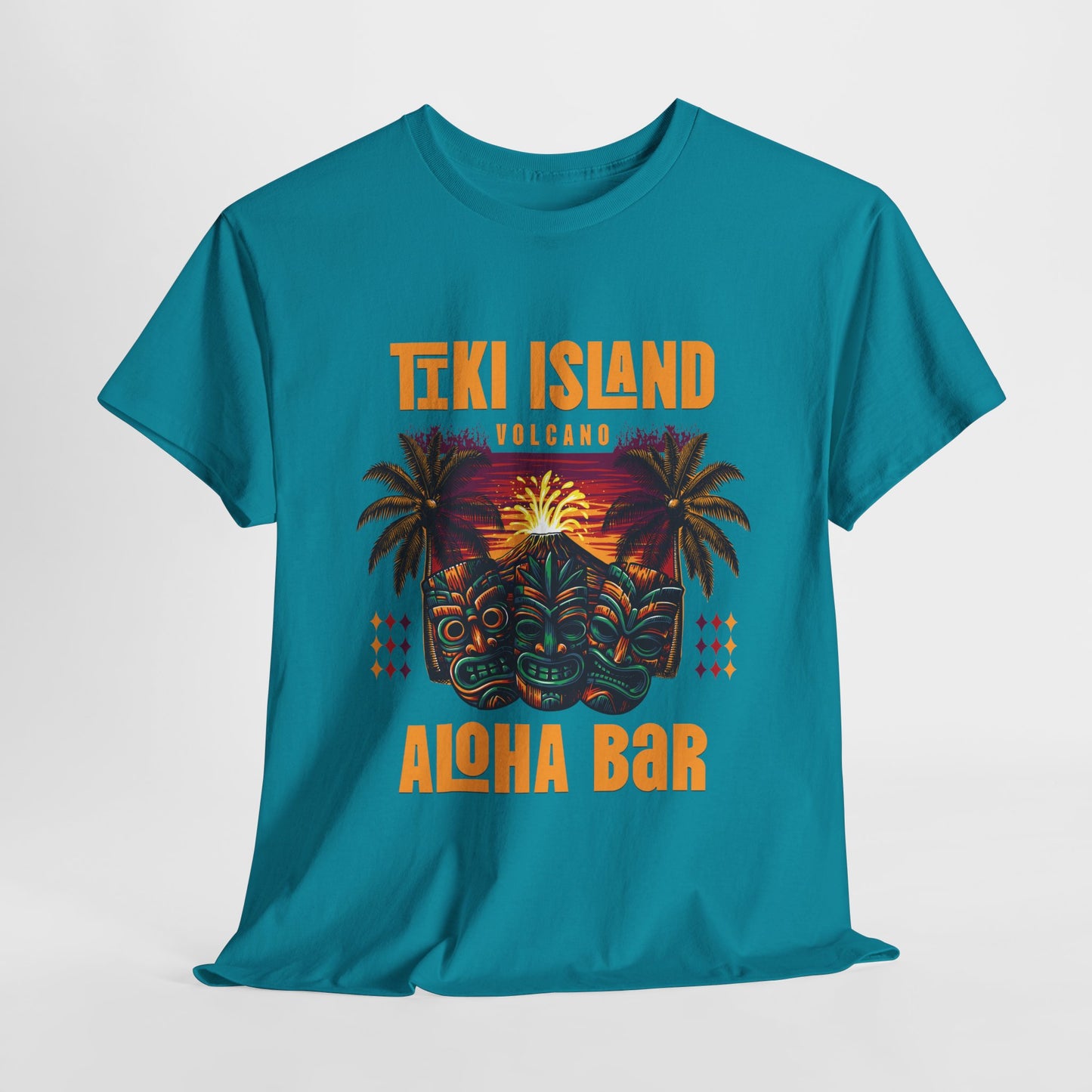 Tiki Island Aloha Bar, Unisex Graphic Shirt