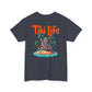 Tiki Life Island Tee - Unisex Heavy Cotton T-Shirt - Caribbean Rays