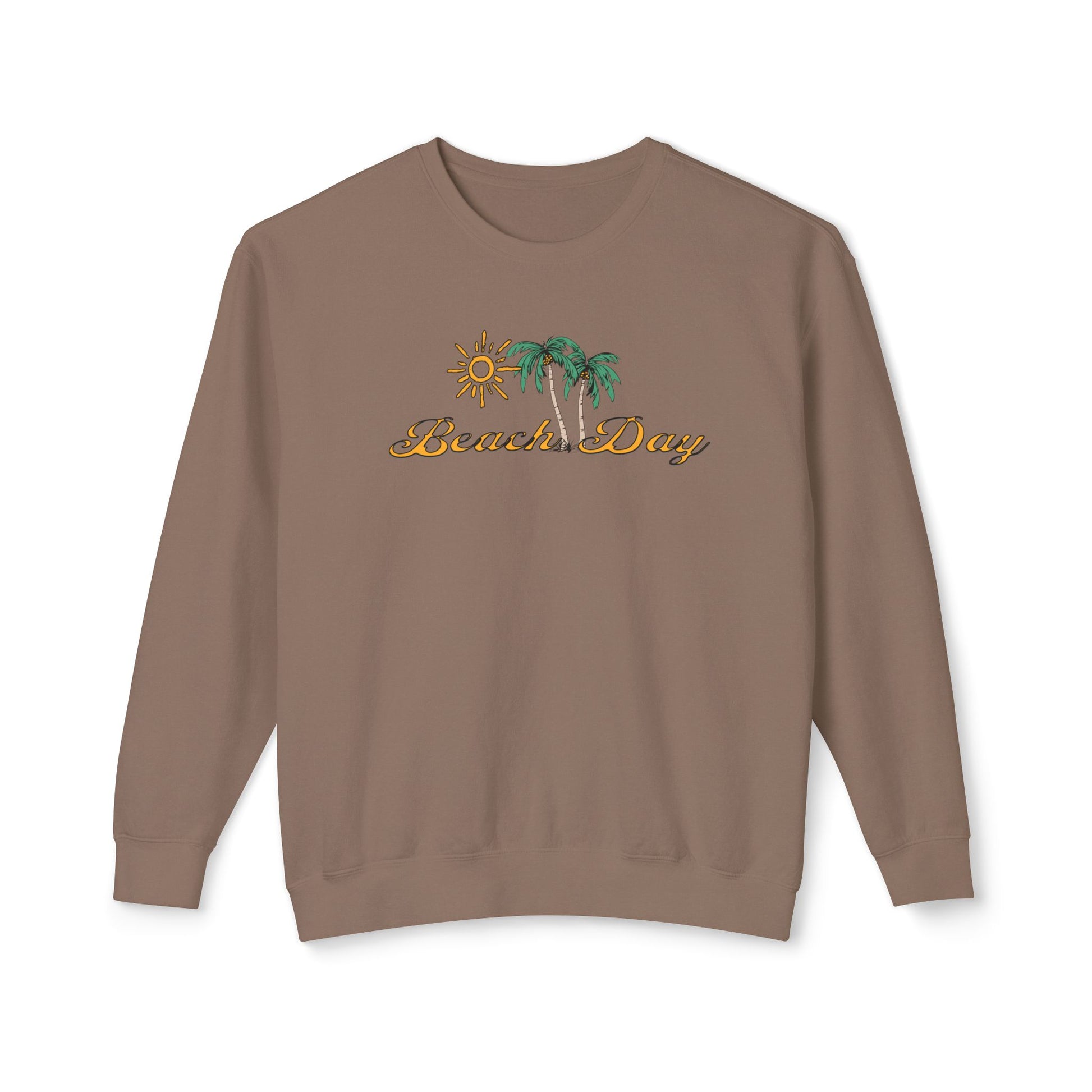 Beach Club Beach Day Unisex Lightweight Crewneck Sweatshirt -by Caribbean Rays