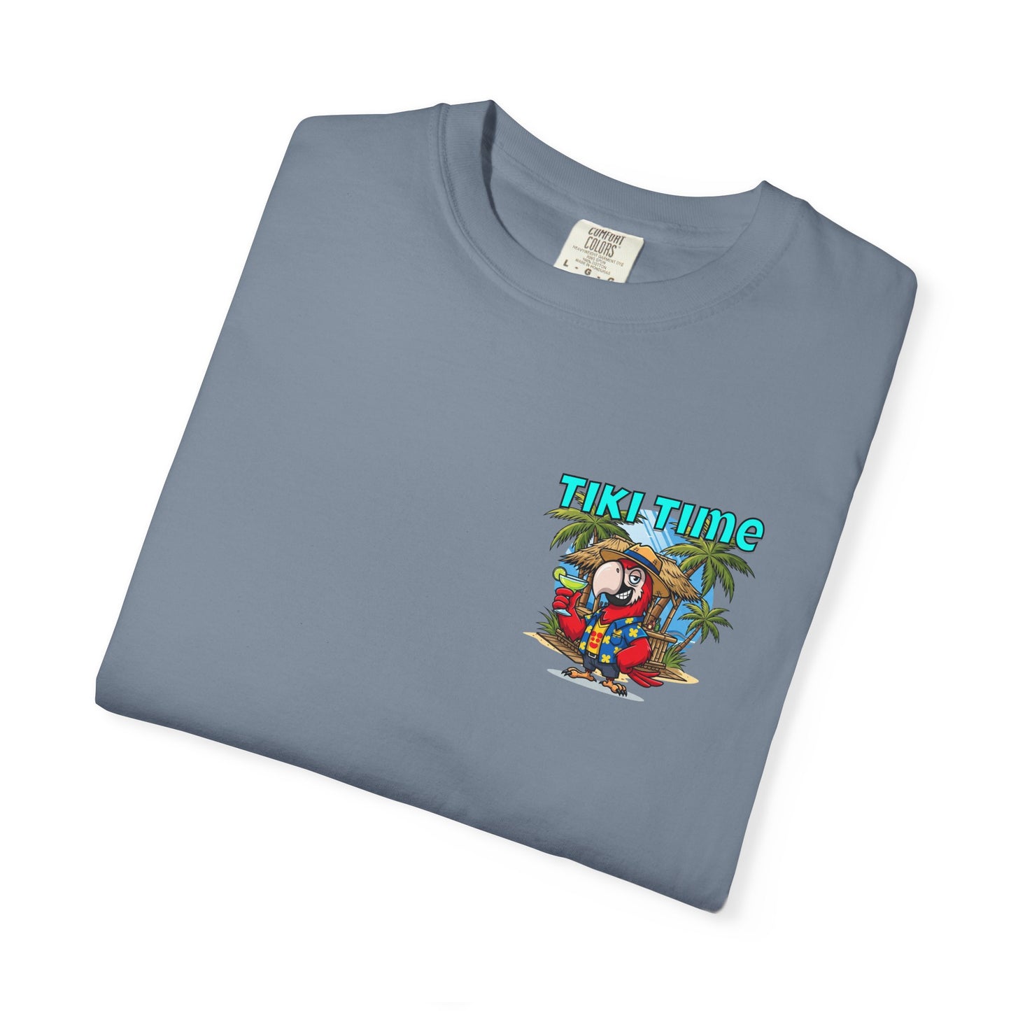 Tiki Time Party Parrot T-Shirt