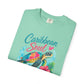 Caribbean Soul T-Shirt — Sea Turtle Floral Tropical Tee