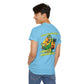 Screw the Cracker I Want a Margarita" T-Shirt Tropical Parrot Cocktail Tee