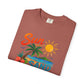 Sun, Sand & Sea T-Shirt – Tropical Beach Palm Tree Graphic Tee