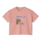 Island Life Boxy Tee — Women's Tropical Palm Beach T‑Shirt
