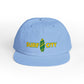 Light blue cap with 'Surf City' text and surfboard graphic on a white background