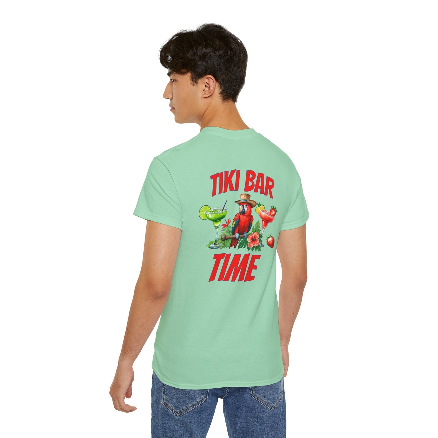 Tiki Beach Collection Tik Bar Time Unisex Ultra Cotton Tee