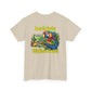 Cocktail Parrot Tee - Fun Retro Style, Unisex  Heavy Cotton T-Shirt,