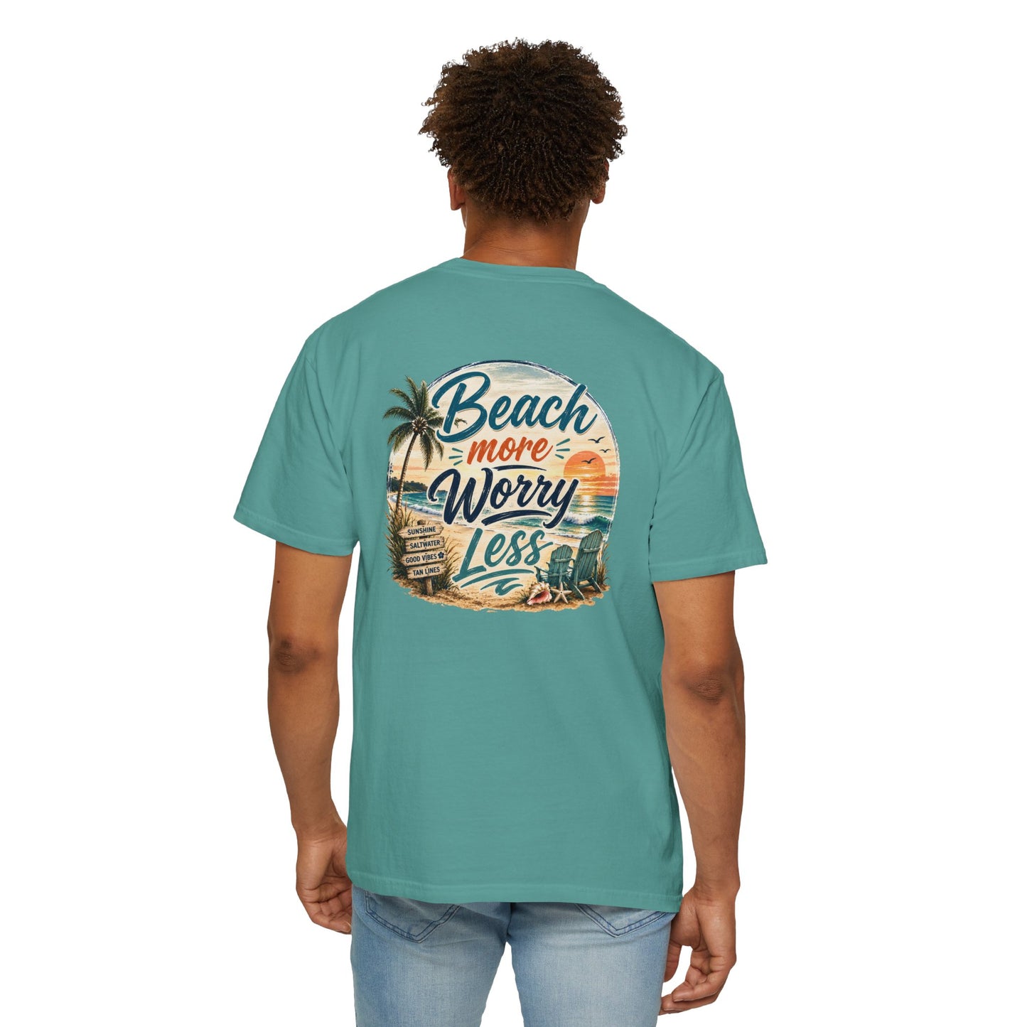 Beach More Worry Less T-Shirt