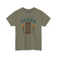 Aloha Tiki Tribal Tee with Torches- Tiki T-Shirt