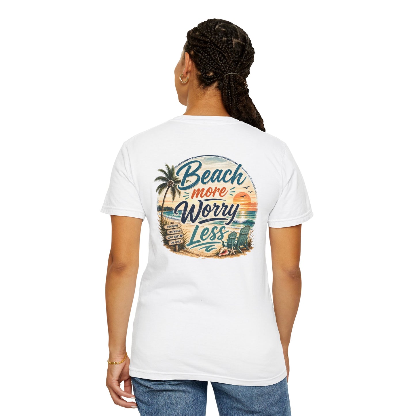 Beach More Worry Less T-Shirt
