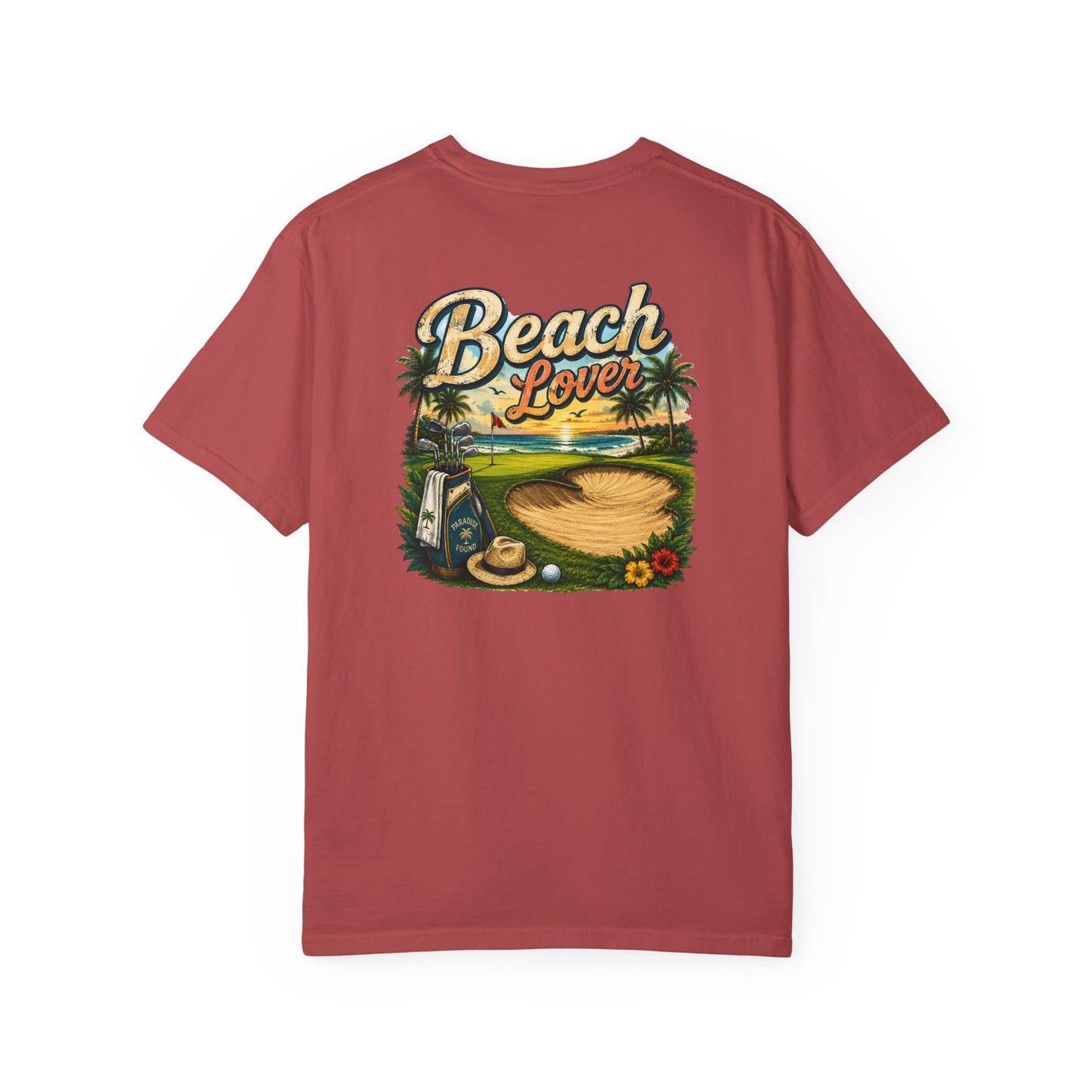 Beach Lover T-Shirt — Tropical Surf & Sand Graphic Tee