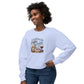 Coffee Beach and Wine Sweatshirt — I Survive on Coffee, Beach & Wine Crewneck