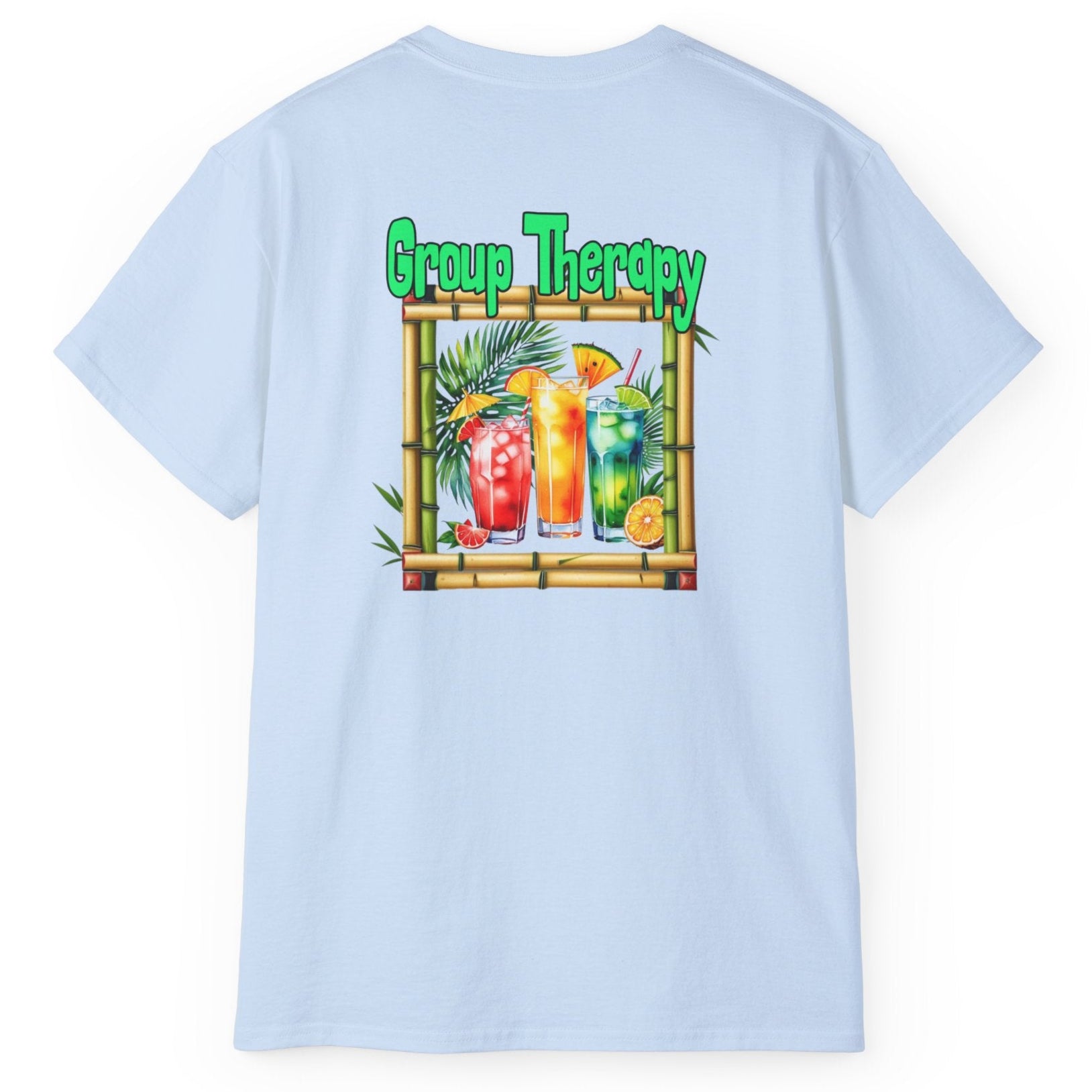 Resort Collection Group Therapy Unisex Ultra Cotton Tee  Caribbean Rays