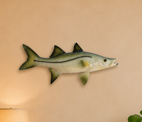 Resin Snook Wall Decor