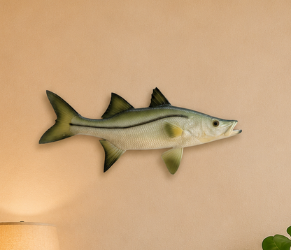 Resin Snook Wall Decor