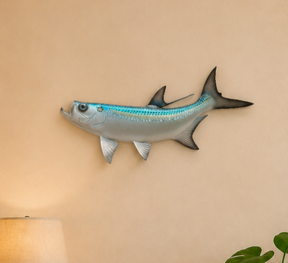 19" Resin Tarpon Wall Decor