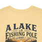 Fishing Tee — "A Lake, A Fishing Pole, A Beer" Graphic Shirt
