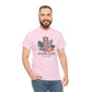 Island State of Mind T-Shirt — Tropical Tiki Tee with Hibiscus & Palm Leaves