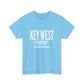 Island Collection Key West Florida Unisex Heavy Cotton Tee at Caribbean Rays