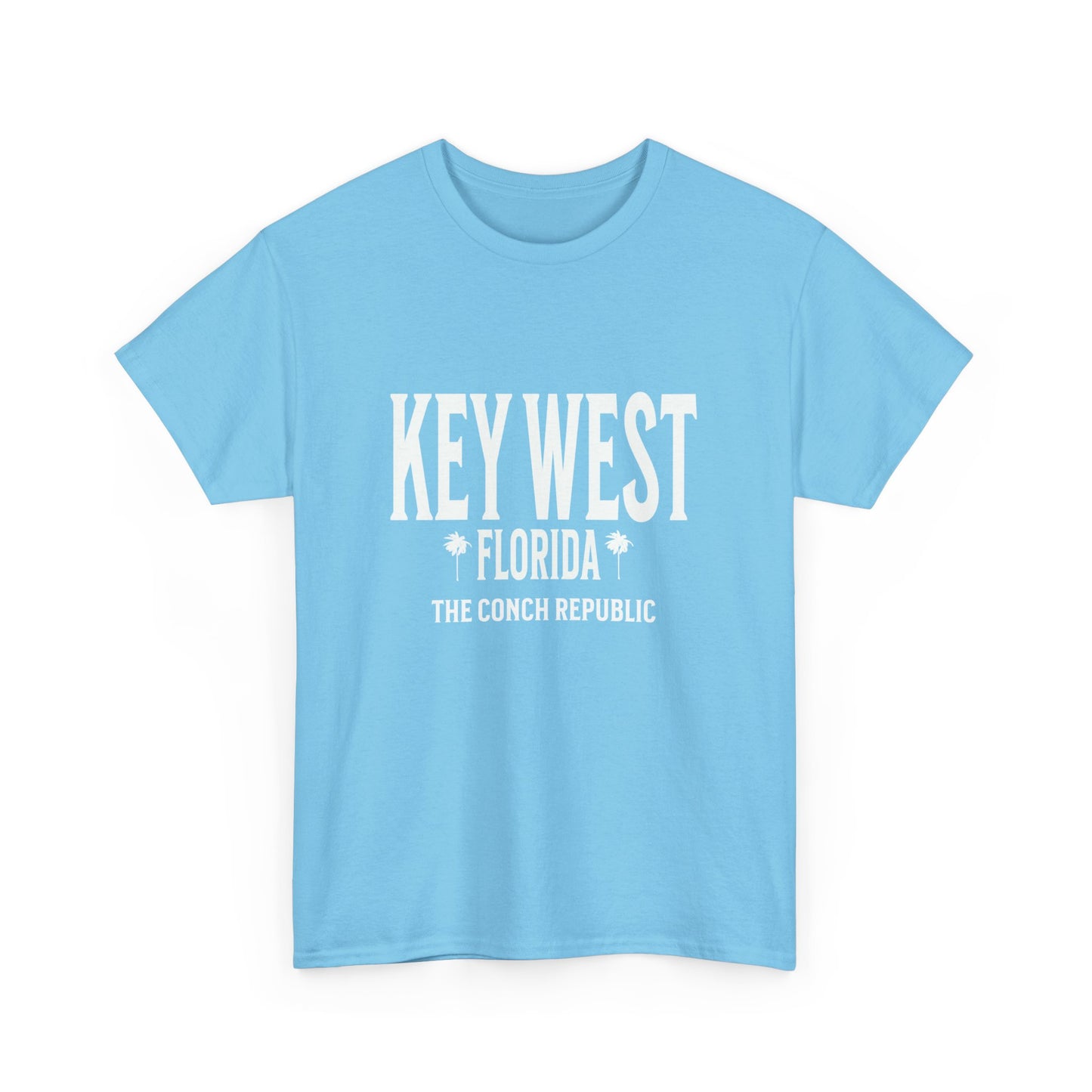 Island Collection Key West Florida Unisex Heavy Cotton Tee at Caribbean Rays