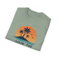 Island Life T-Shirt — "Livin' The Island Life" Retro Palm Sunset Tee