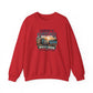Crewneck Sweatshirt — "Today's Forecast: Mostly Drunk with a Chance of Fishing" Vintage Fishing Crewneck
