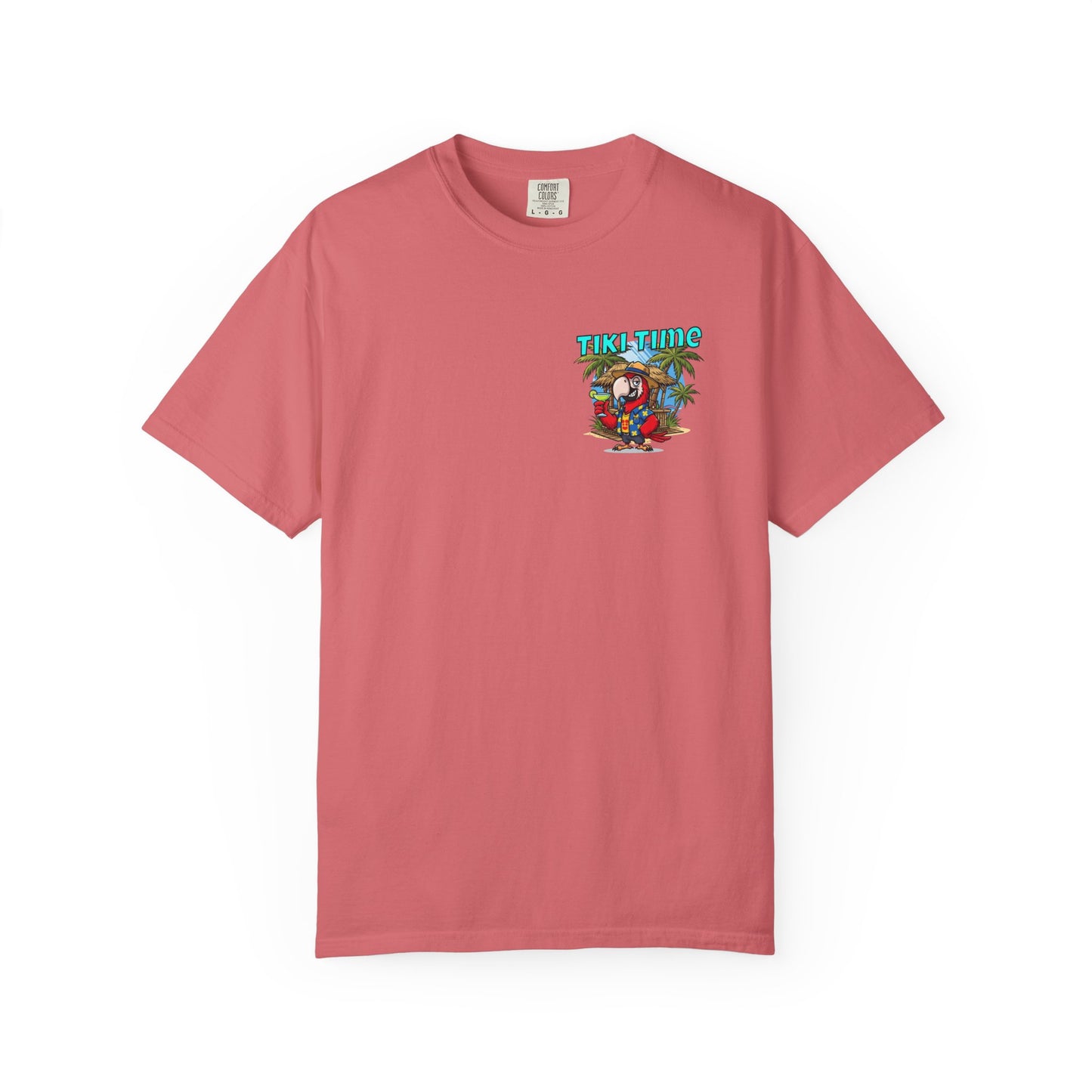 Tiki Time Party Parrot T-Shirt