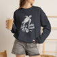 Beach Turtle Crewneck Sweatshirt — "Life is Better at the Beach"