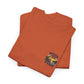 T-Shirt — "Never Too Old to Fish" Fishing Tee (Sunset Lake Design)