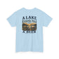 Fishing Tee — "A Lake, A Fishing Pole, A Beer" Graphic Shirt