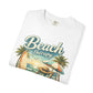 Beach Therapy T-Shirt — Vintage Surf Chair & Palm Graphic