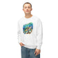 Ocean Turtle Unisex Lightweight Crewneck Sweatshirt