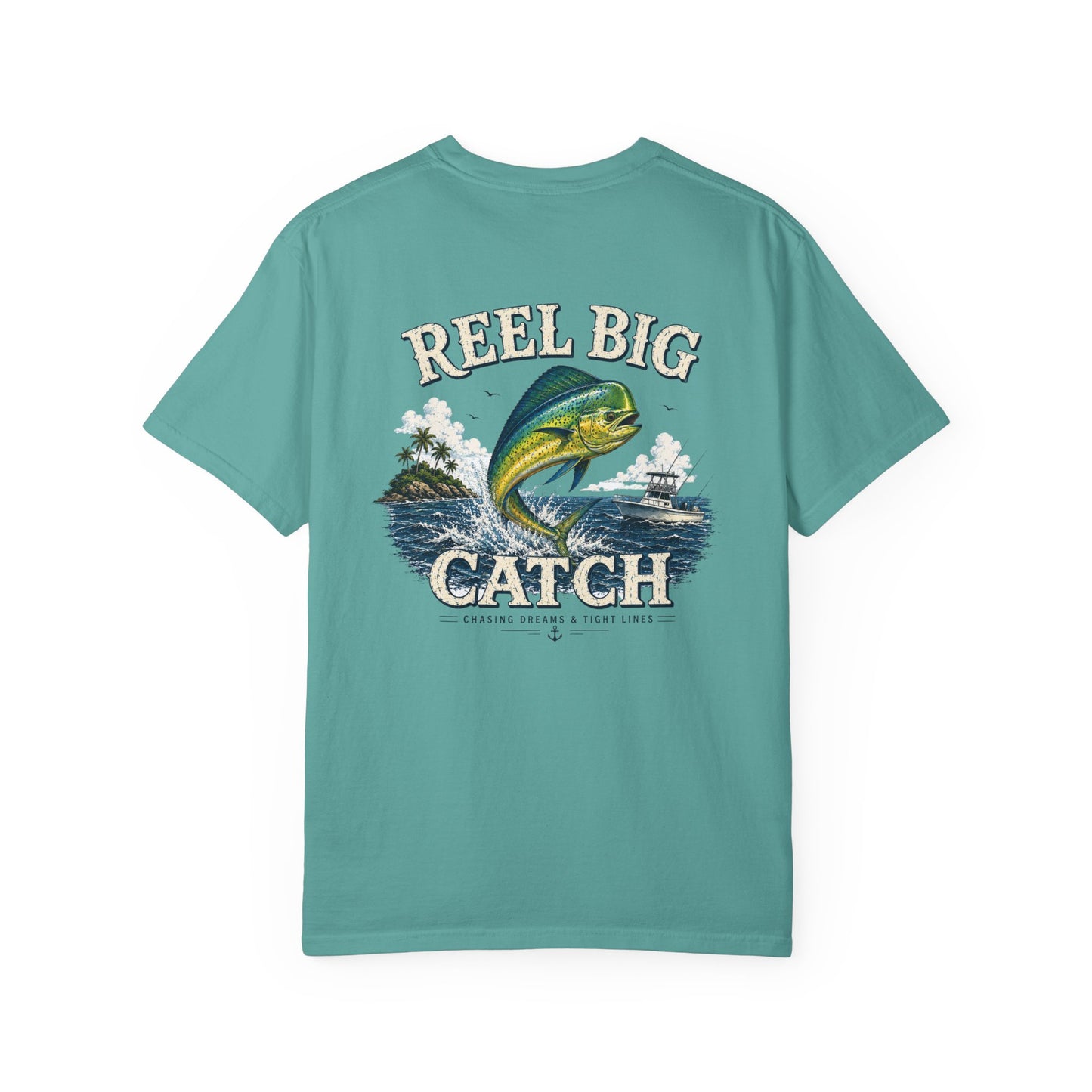 Reel Big Catch Mahi-Mahi T-Shirt, Bull Dolphin, Dorado