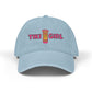 Light blue cap with 'Tiki Girl' text and tiki design on a white background