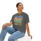 Beach Beach Beach Women's Boxy Tee, Summer T-Shirt, Casual Beachwear,