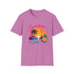 Sunshine and Sea T-Shirt — Tropical Palm Beach Sunset Tee