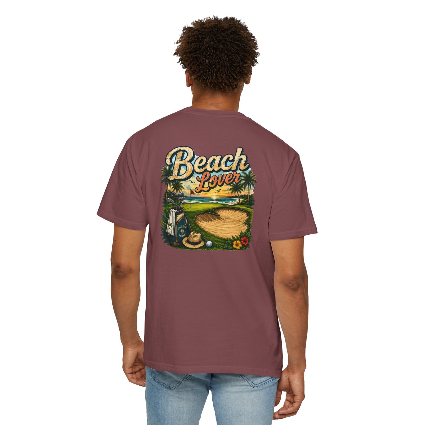 Beach Lover T-Shirt — Tropical Surf & Sand Graphic Tee