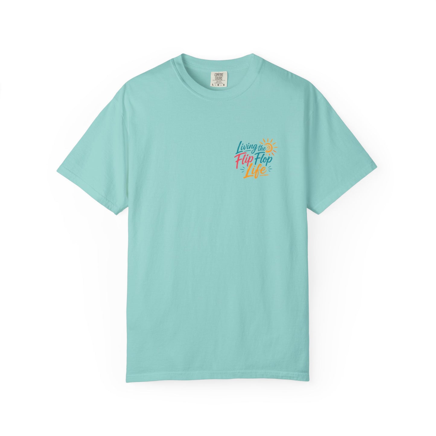 Resort Collection Living the Flip Flop Life Unisex Garment-Dyed T-shirt