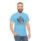 Island State of Mind T-Shirt — Tropical Tiki Tee with Hibiscus & Palm Leaves
