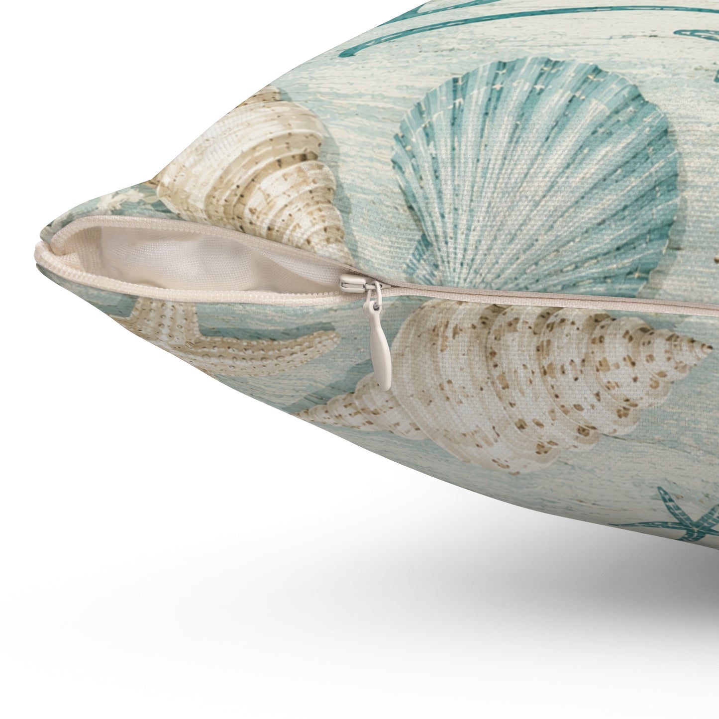 Beach Beach Beach Spun Polyester Square Pillow