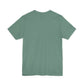Beach Flip Flop Palm Circle Graphic Tee