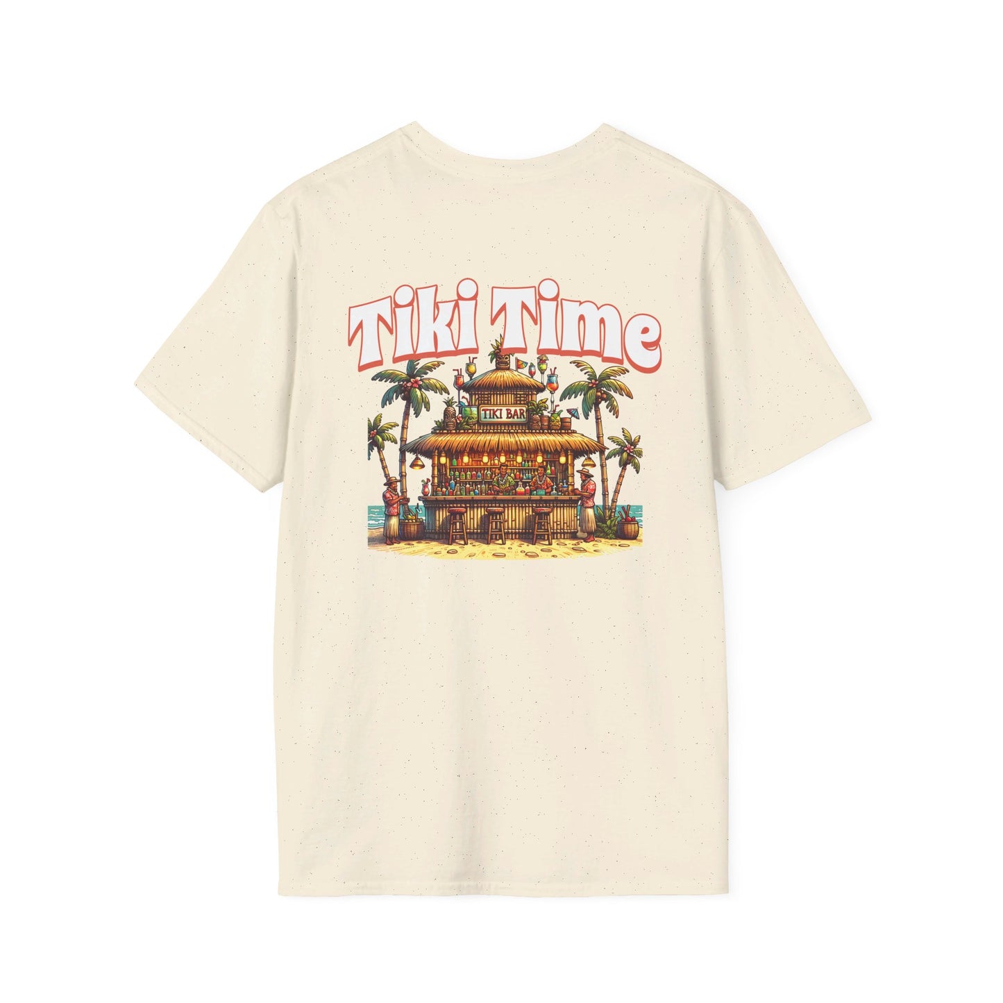 Tiki Time Bar Unisex Softstyle T-Shirt