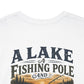 Fishing Tee — "A Lake, A Fishing Pole, A Beer" Graphic Shirt