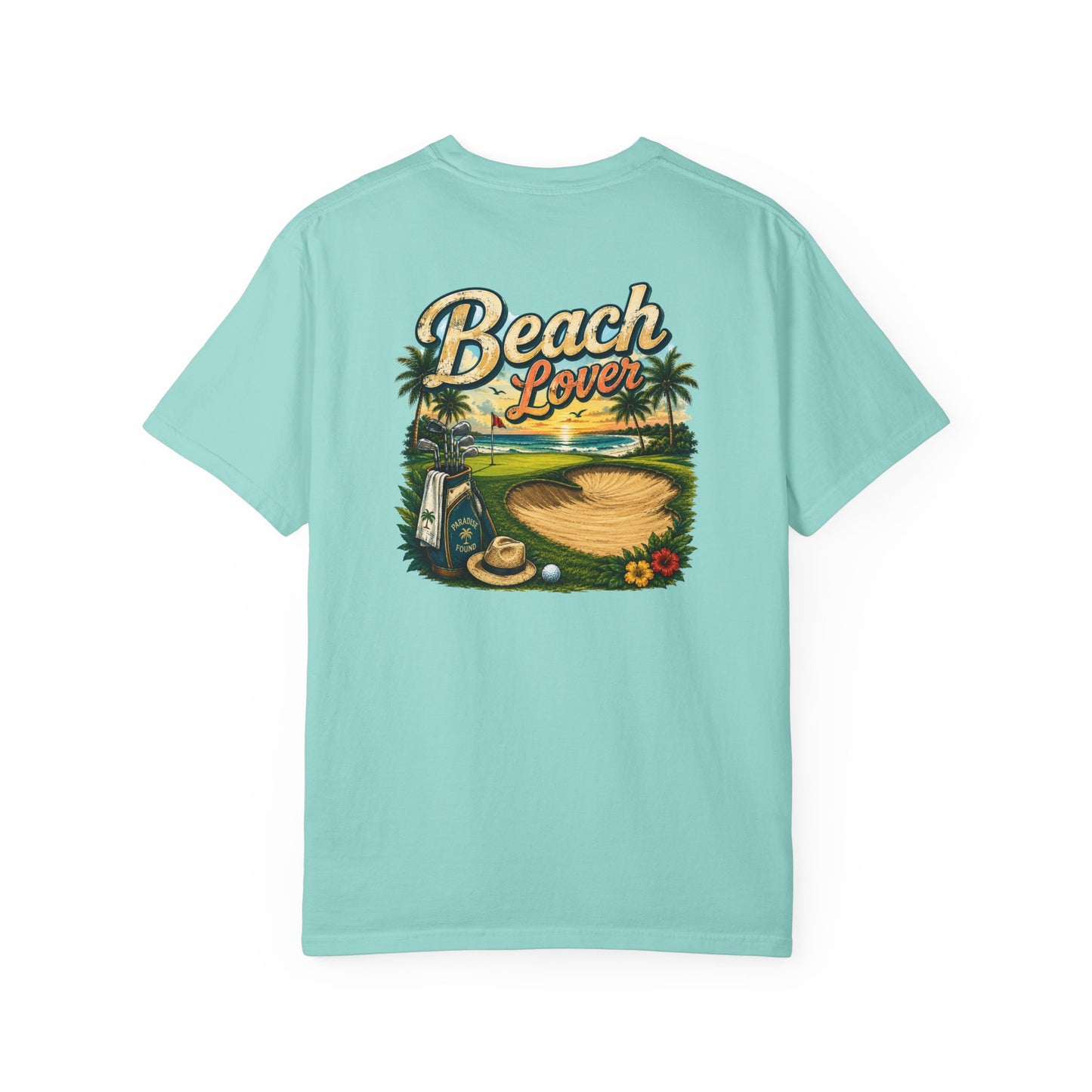 Beach Lover T-Shirt — Tropical Surf & Sand Graphic Tee