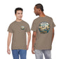 T-Shirt — "A Boat, Fishing Pole and Beer" Vintage Fishing Graphic Tee