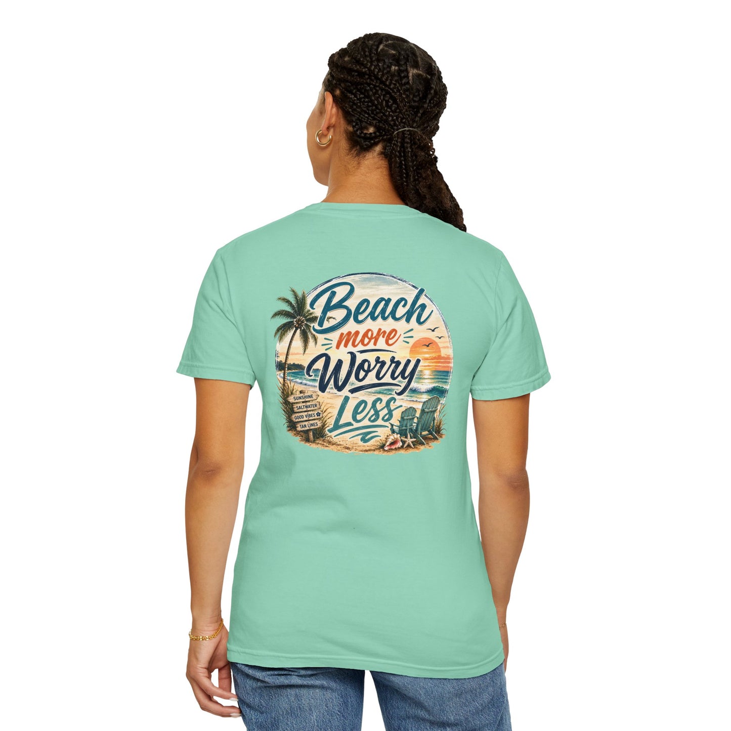 Beach More Worry Less T-Shirt