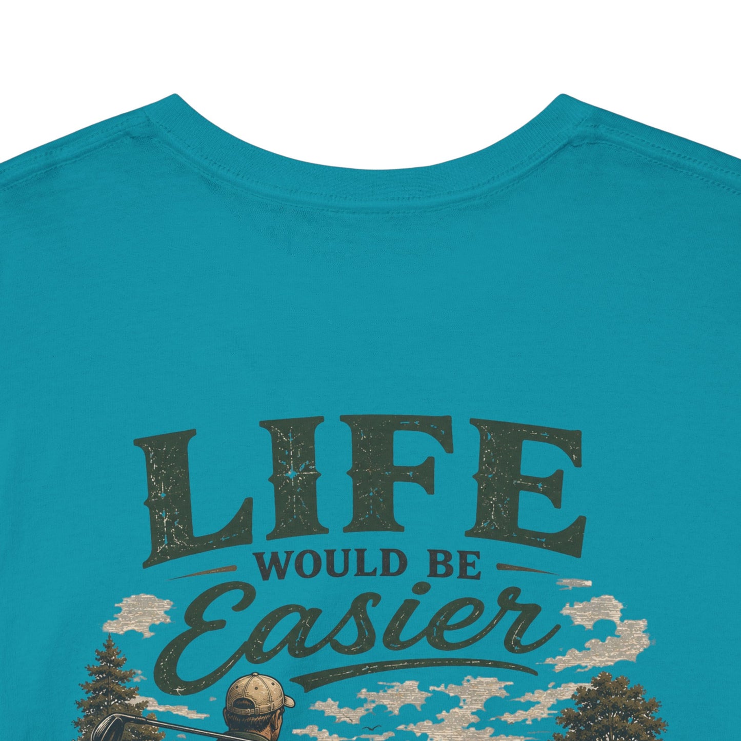 Mulligans Golf T-Shirt — “Life Would Be Easier With Mulligans” Vintage Golf Tee