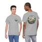 T-Shirt — "A Boat, Fishing Pole and Beer" Vintage Fishing Graphic Tee