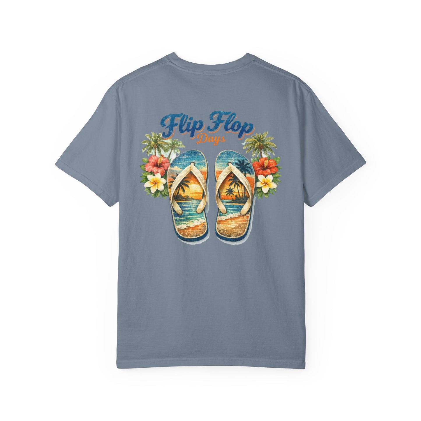 Flip Flop Days T-Shirt — Vintage Tropical Beach Graphic